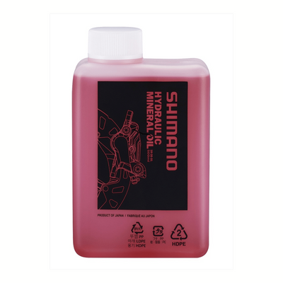 Olio minerale idraulico Shimano. Bottiglia 1000 ml