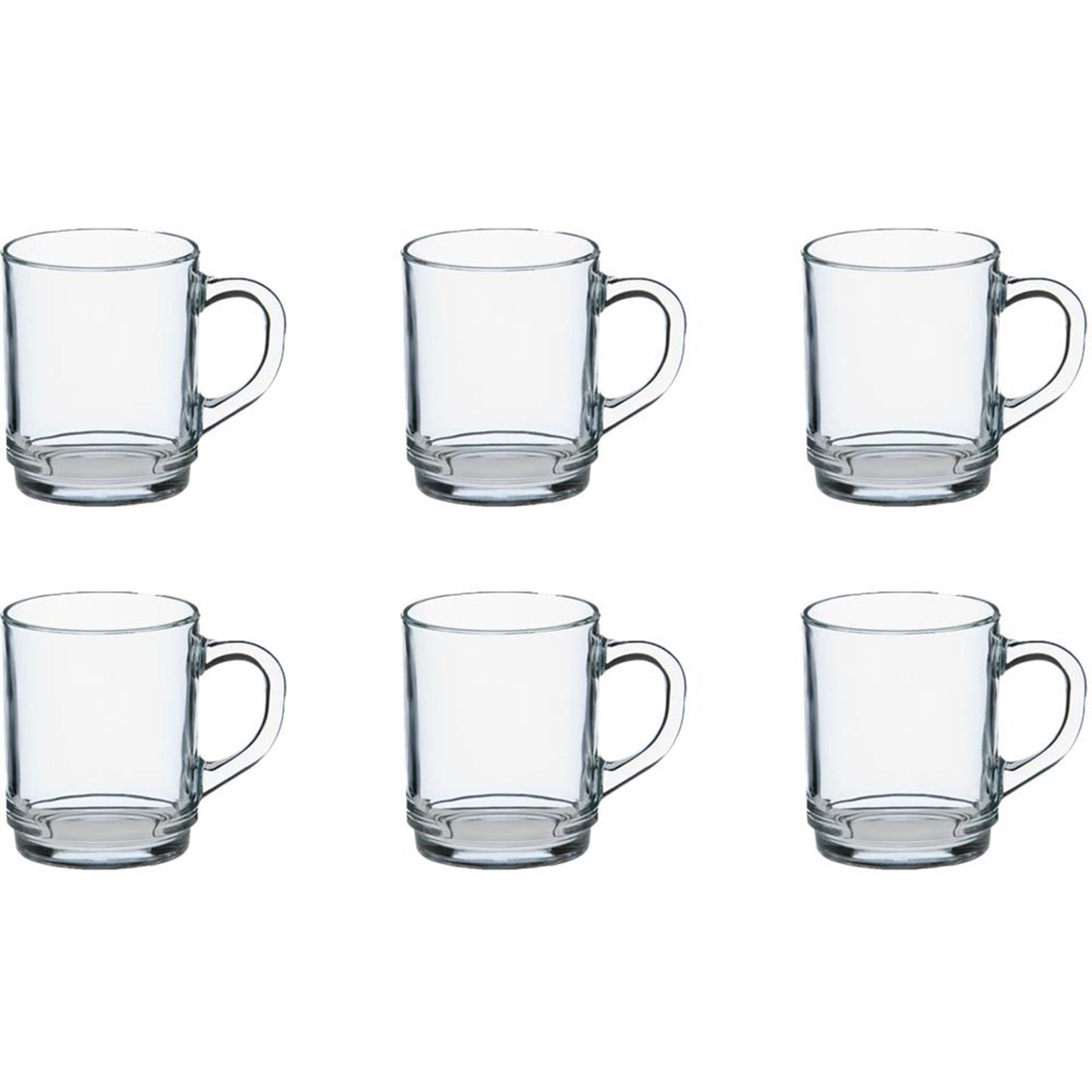 Duralex theeglas stapelbaar versailles (6x 25cl)