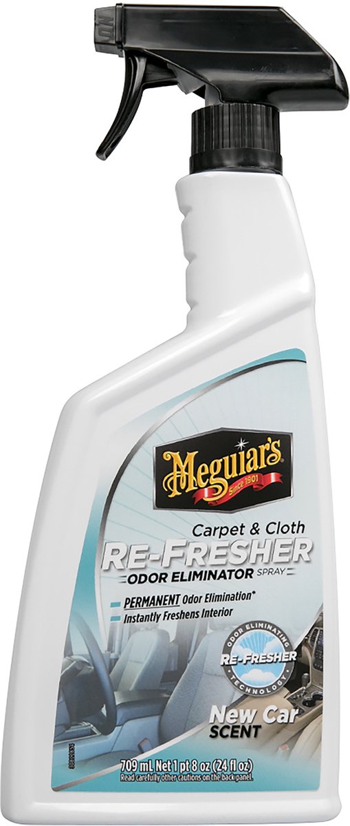 Meguiar's Meguiar's Carpet Fabric Refresher 710ml - rimuovi odori per auto - per tappezzeria moquette - rinfrescante interno a lunga durata