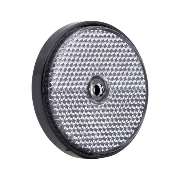 Ronde reflector 60 mm. wit