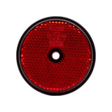Ronde reflector 60 mm. rood - afbeelding 2