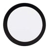 Reflector rond 70 mm. wit plak