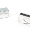 Elvedes 1 coppia di cubi di cerchioni per pinza X-GROOVE Design White Composti (pacchetto sospeso)