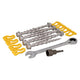 Set completo di picchetti Alu-camp da 15 cm (set da 8) - incluso adattatore e chiave