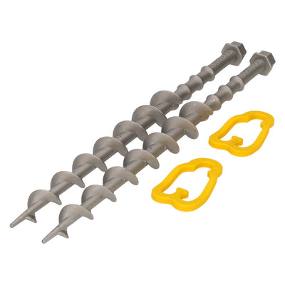 Picchetti a vite Alu-camp 31 cm (set di 2)