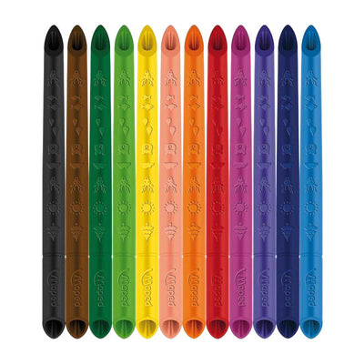 Lápices de colores maped colorpseps 12 piezas
