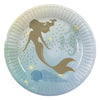 Boland piatti di carta sirena 10 pz. ø23cm