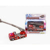 Kids globe die-cast brandweer ladderwagen nl, 16cm