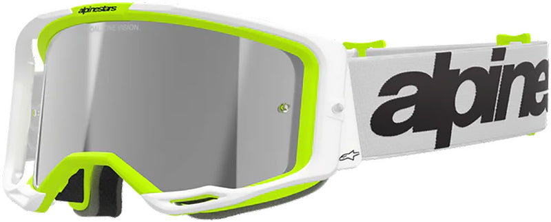 Alpinestars vision 8 wordmark (espejo plateado) - gafas mtb