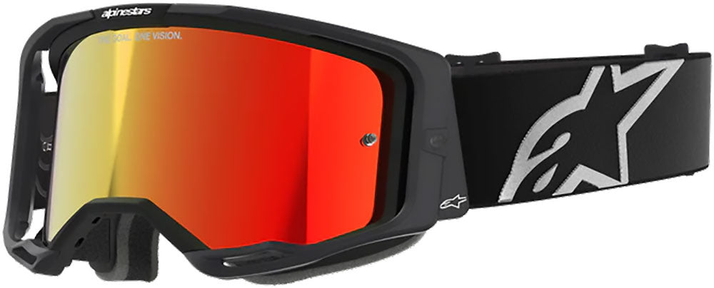 Alpinestars vision 8 corp (mirror red) - maschera da mtb