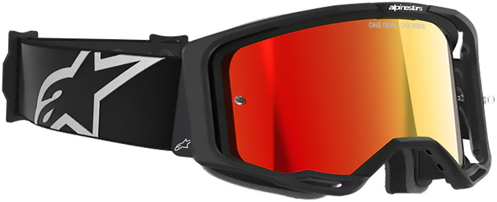 Alpinestars vision 8 corp (mirror red) - maschera da mtb