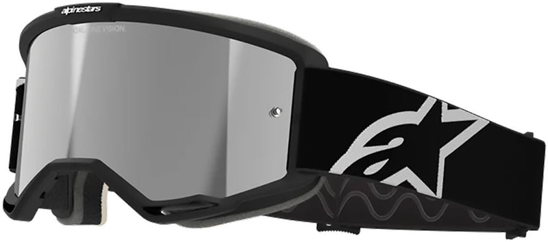 Alpinestars vision 5 corp (mirror silver) - maschera da mtb