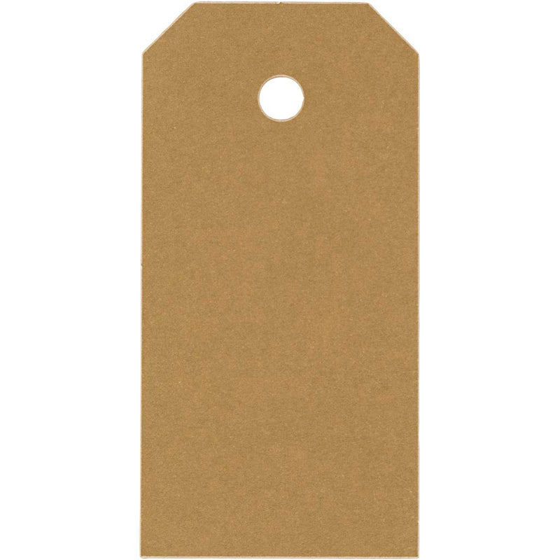 Etichette manila Creative Company, misura 4x8 cm, 250 gr, oro, 20 pezzi 1 scatola