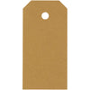 Etichette manila Creative Company, misura 4x8 cm, 250 gr, oro, 1000 pezzi 1 scatola