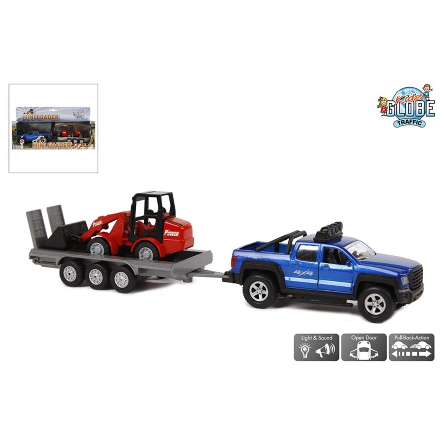 Kids Globe subsform con distorsione e pala, 30 cm