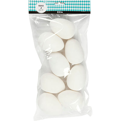 Huevos de ganso blanco, 8st.