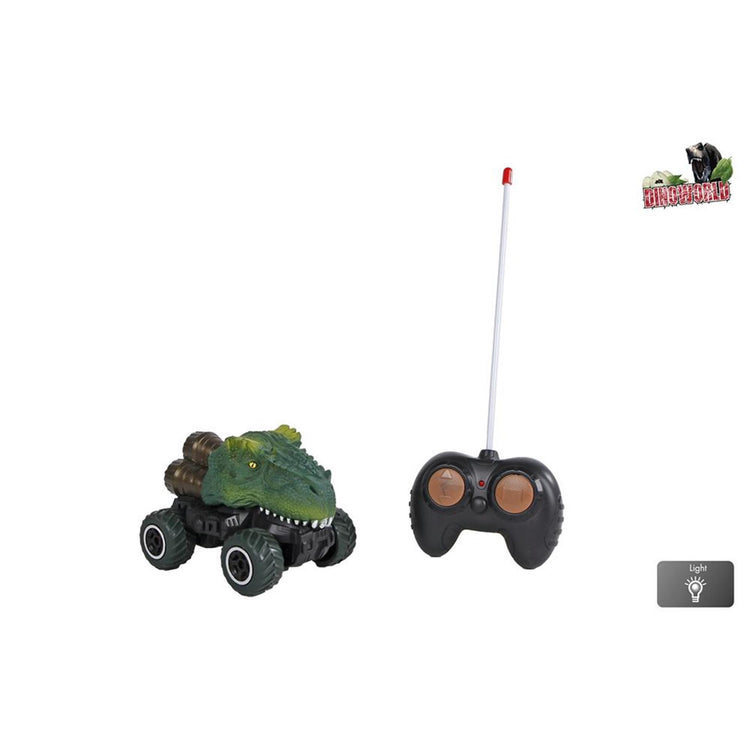Dinoworld van manen dinoword dinosaur rc auto met licht 12,5cm