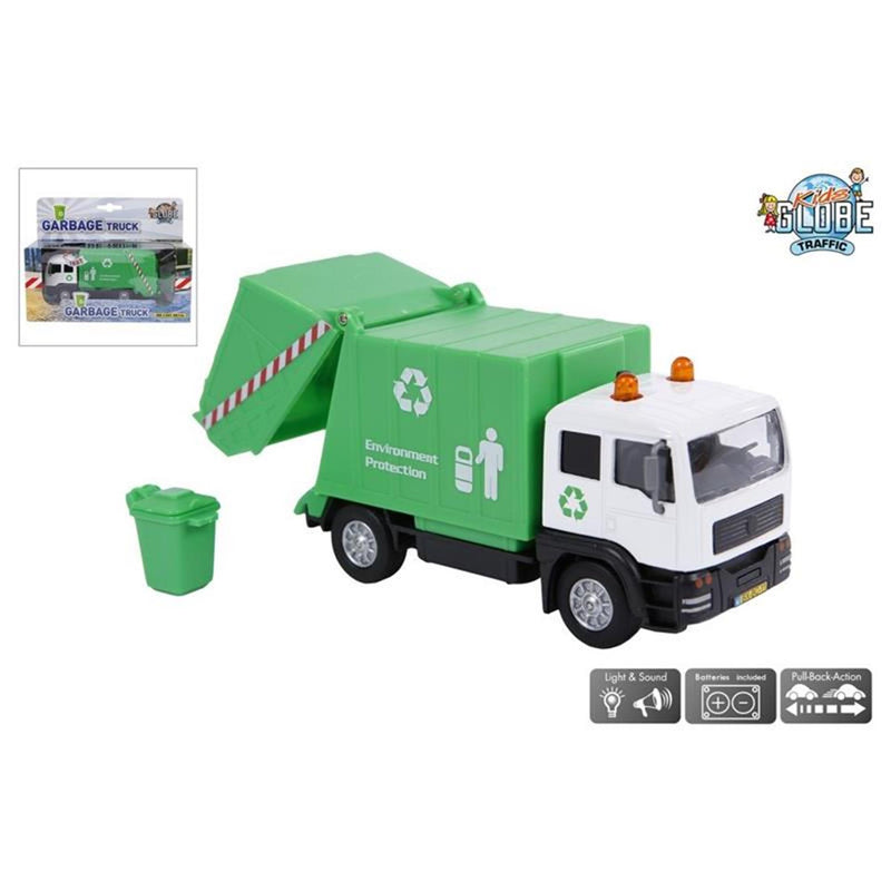 Garbage Truck con luce e suono