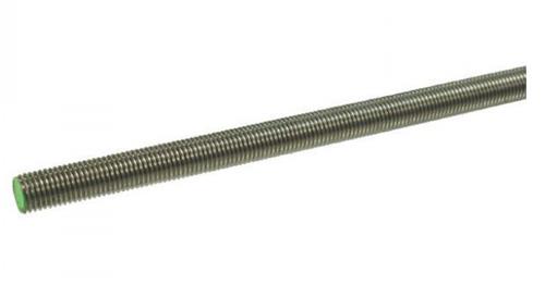 Draadeind m12 rvs a2 1.mtr