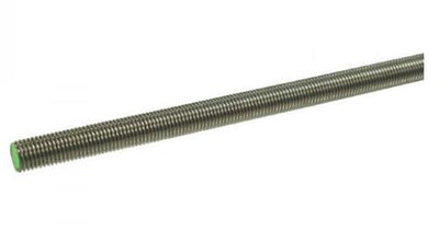 Draadeind m6 rvs a2 1.mtr