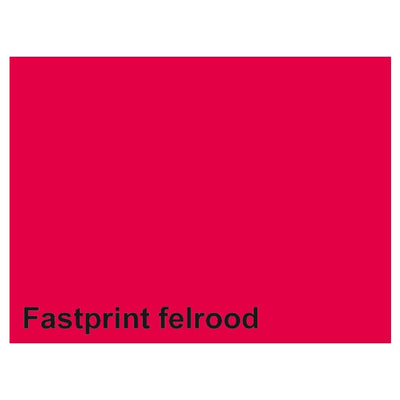 Quantore carta fotocopia fastprint a4 160gr rosso vivo 50 fogli