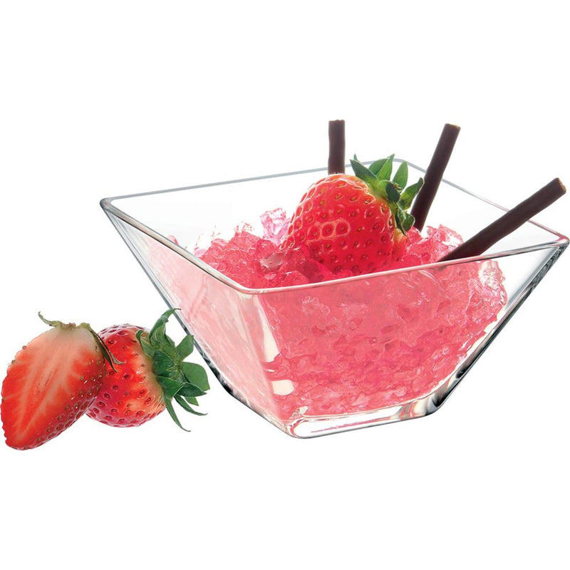 Bol Borgonovo cristal cuadrado 10cm