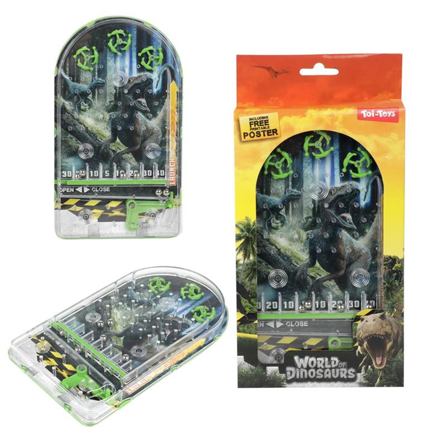 Pinball Machine World of Dinosaurs