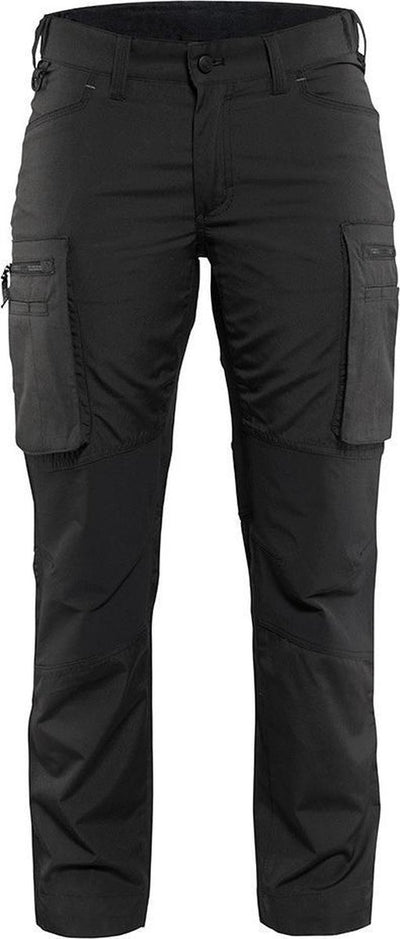 Blåkläder Blaklader pantaloni da lavoro da donna di servizio stretch 7159-1845 - donna - nero - 50