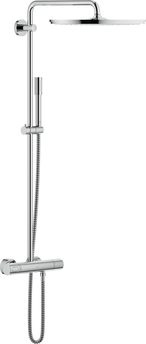 Grohe rainshower douchesysteem - regendouche ã¸ 40 cm - inclusief thermostaatkraan - 15 cm hartafstand - 27174001
