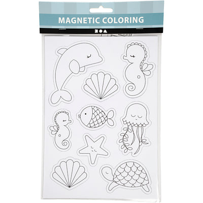 Magneti Creativ Company, figure del mare, foglio 14,85x21, 1 foglio