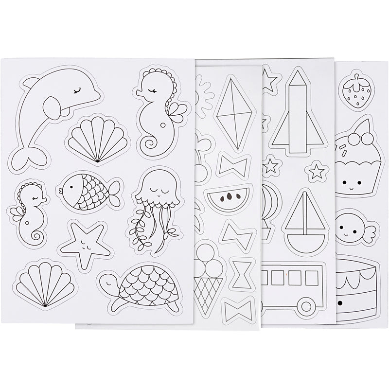 Imanes Creativ Company, hoja 14,85x21 cm, 8 hojas 1 caja