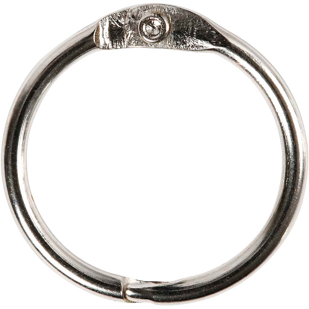 Anello per legatoria Creativ Company, d 19 mm, spessore 2 mm, 10 pezzi 1 scatola