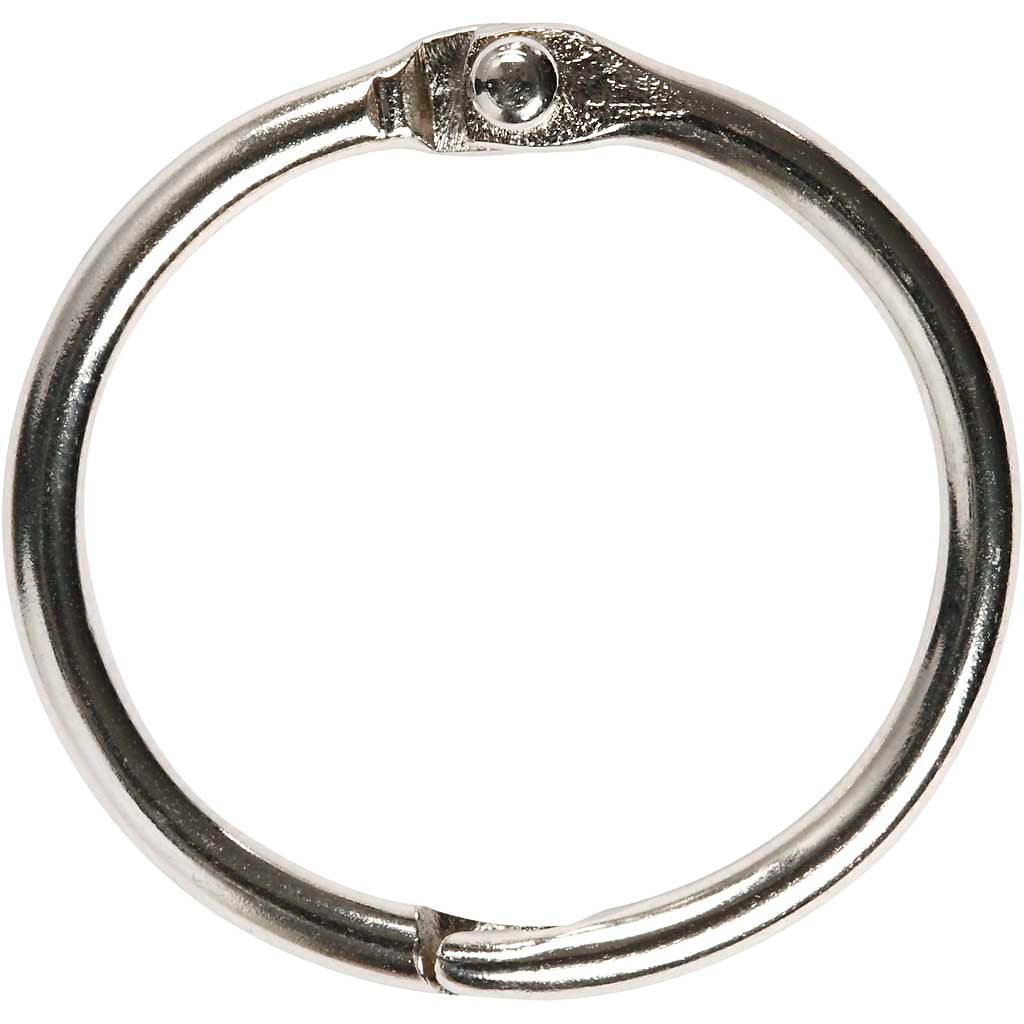 Anello per legatoria Creativ Company, d 25 mm, spessore 2,7 mm, 10 pezzi 1 scatola