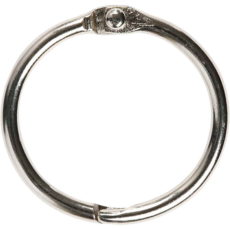Anello per legatoria Creativ Company, d 25 mm, spessore 2,7 mm, 10 pezzi 1 scatola