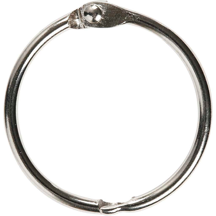 Anello per legatoria Creativ Company, d 32 mm, spessore 2,7 mm, 8 pezzi 1 scatola