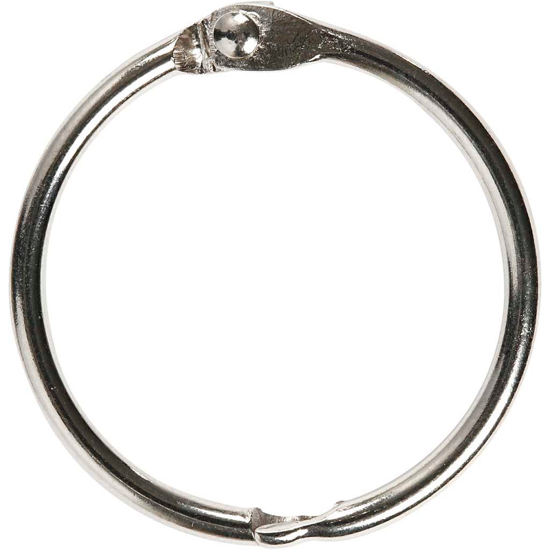 Anello per legatoria Creativ Company, d 32 mm, spessore 2,7 mm, 8 pezzi 1 scatola