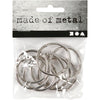 Anello per legatoria Creativ Company, d 32 mm, spessore 2,7 mm, 8 pezzi 1 scatola