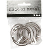 Anello per legatoria Creativ Company, d 38 mm, spessore 3 mm, 8 pezzi 1 scatola