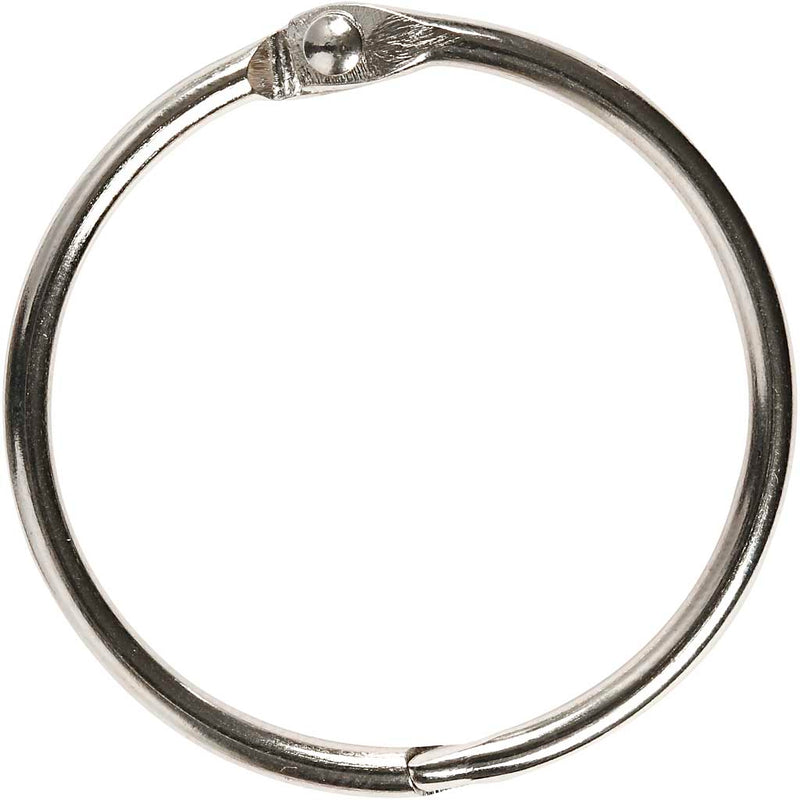 Anello per legatoria Creativ Company, d 38 mm, spessore 3 mm, 8 pezzi 1 scatola