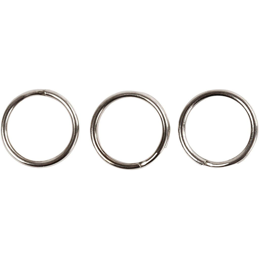 Creativ company key rings, d 12 mm, 100 pieces, 1 box