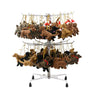 Decoris Ciondolo natalizio cane 11,5x.3,5x6cm plastica 6 assortiti