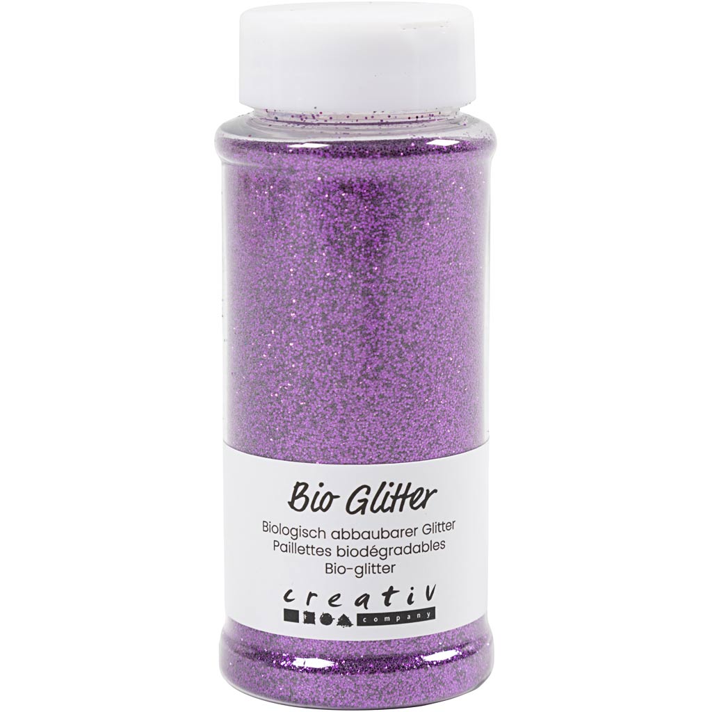 Creativ company bio sparkles, rosa, 140 ml 1 scatola