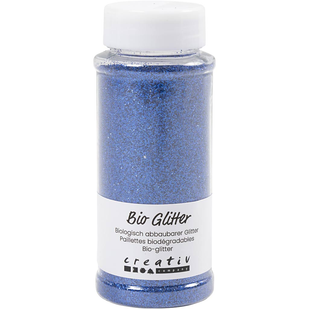 Creativ company bio sparkles, blu, 140 ml 1 scatola