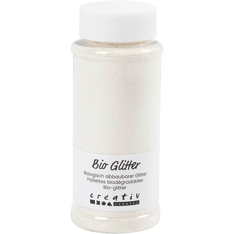 Creativ company bio sparkles, bianco, 140 ml 1 scatola