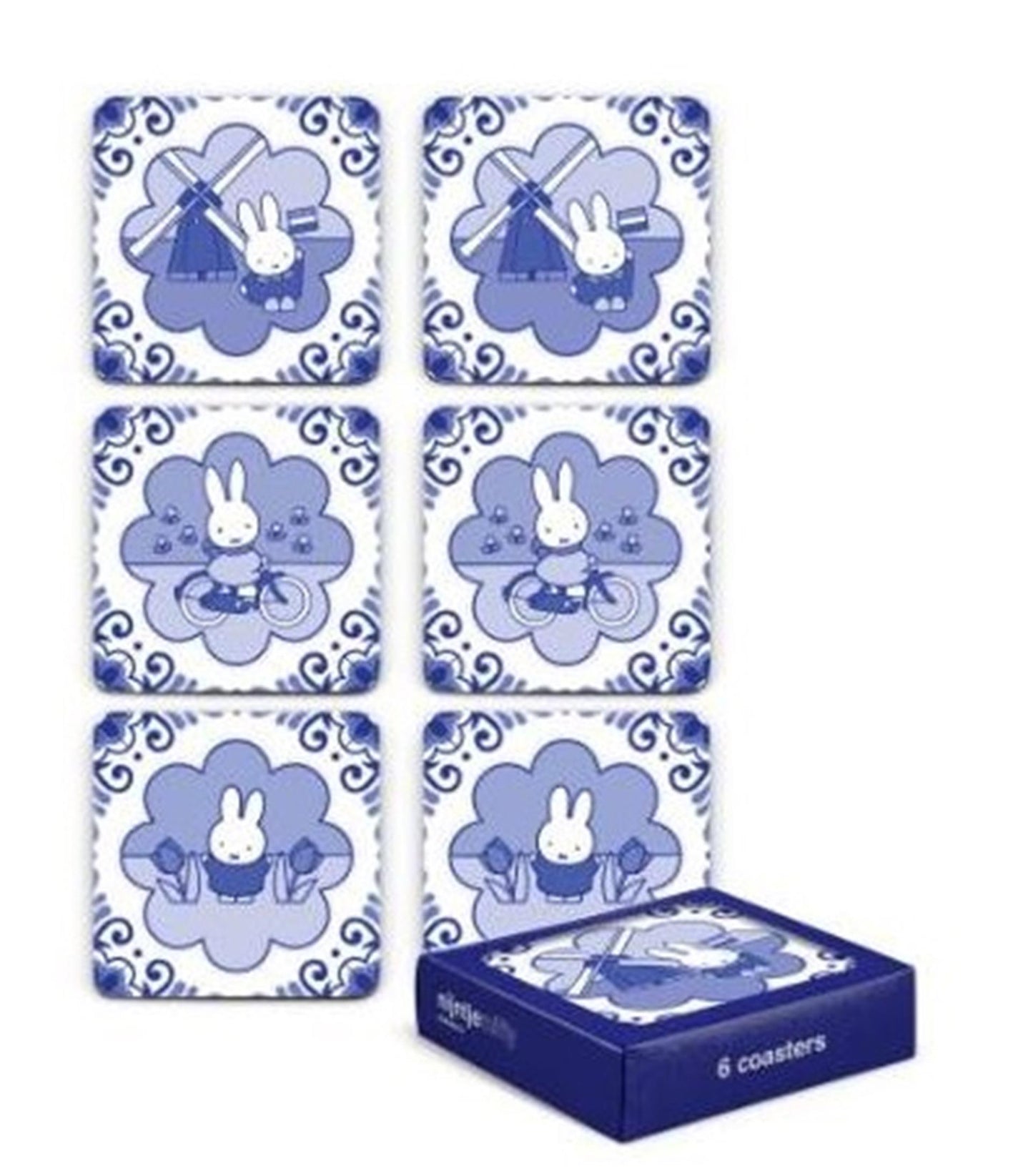 Posavasos Miffy molinillo souvenir 6uds