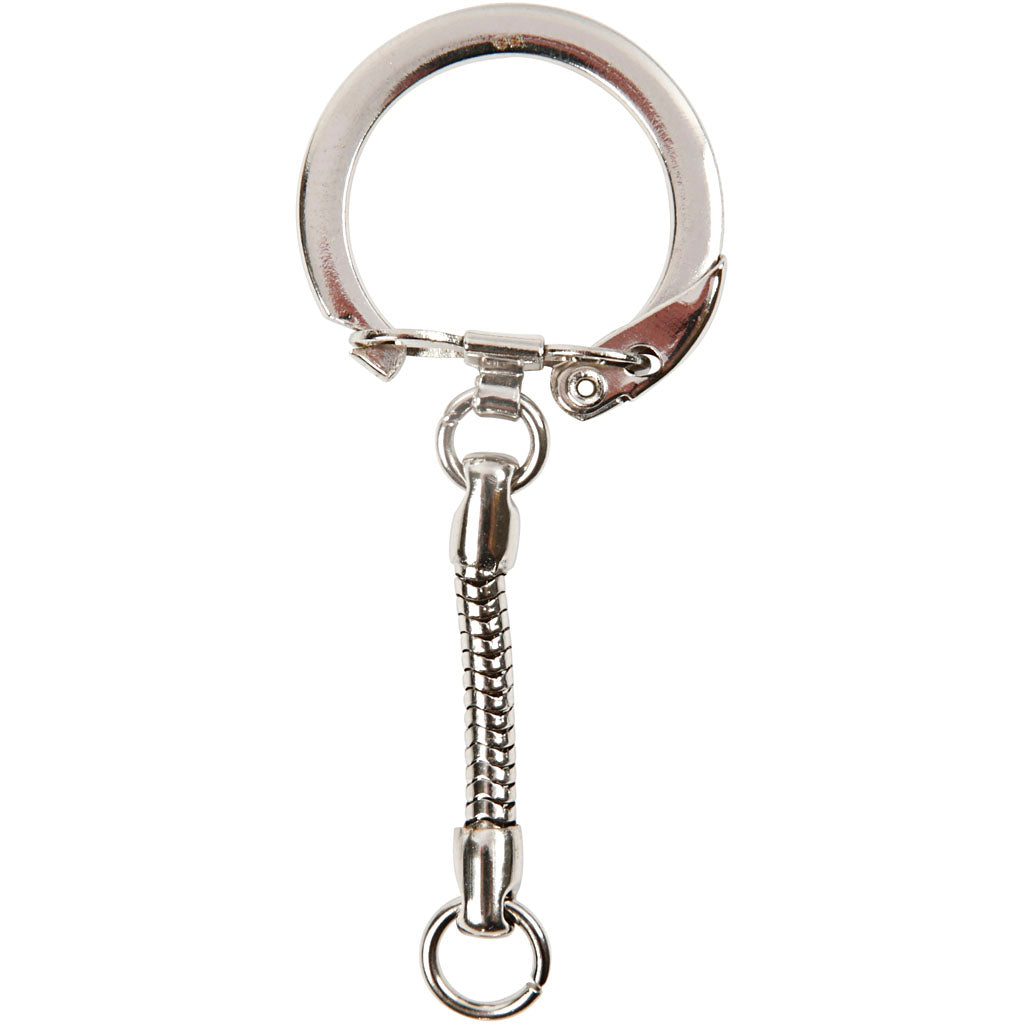 Key Ring de la empresa Creativ con cierre, 5st.