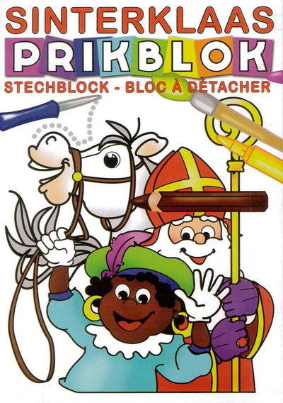 Bloque de punción sinterklaas con aguja y almohada de perforación.
