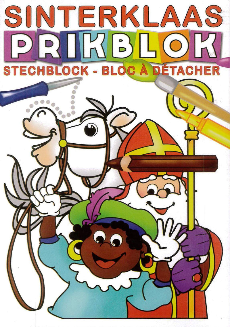 Sinterklaas Blocco puntura con ago e cuscino Pierce.