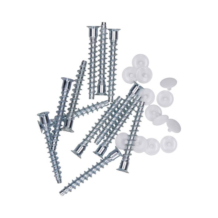 Mack 1075810 - 12 viti per mobili esagonale a 6 facce 7 x 50 mm | 10 pezzi