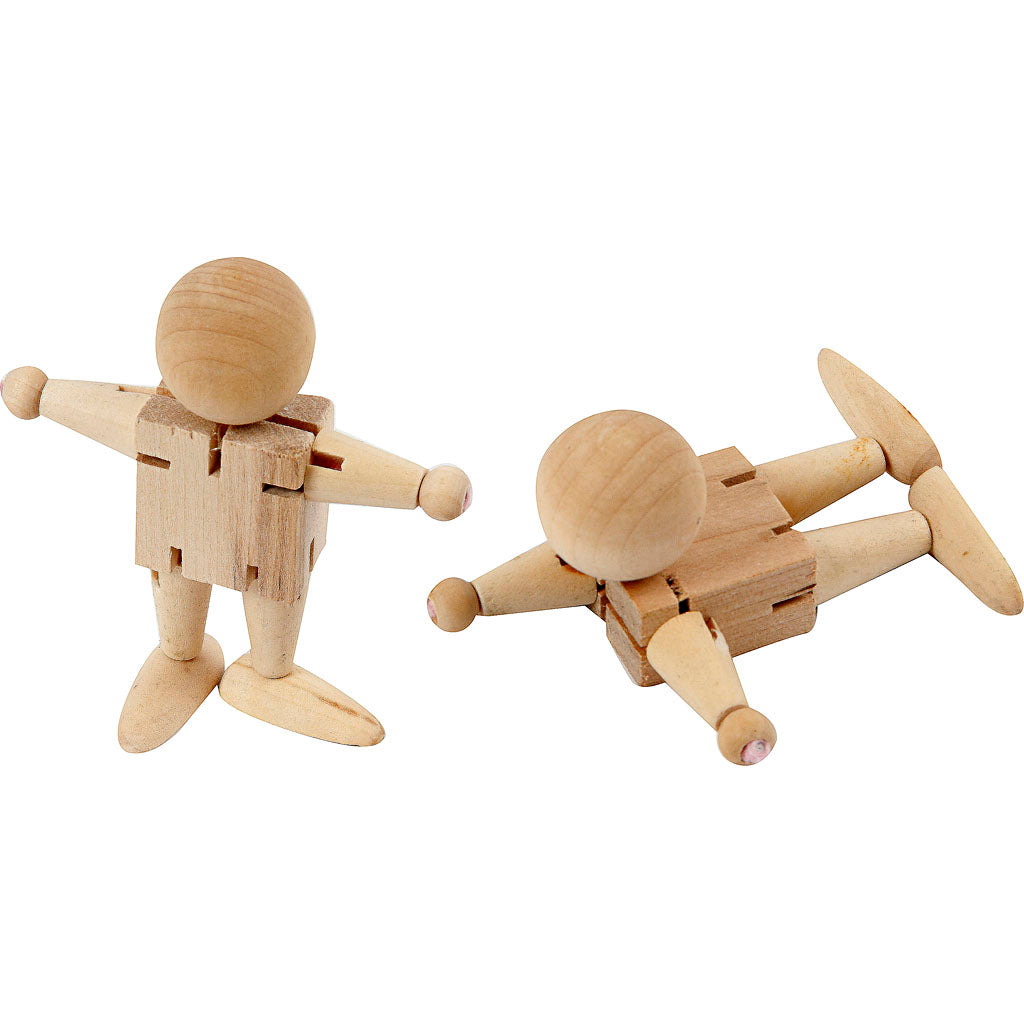 Figura elastica Creative Company, h: 8 cm, 5 pezzi 1 scatola